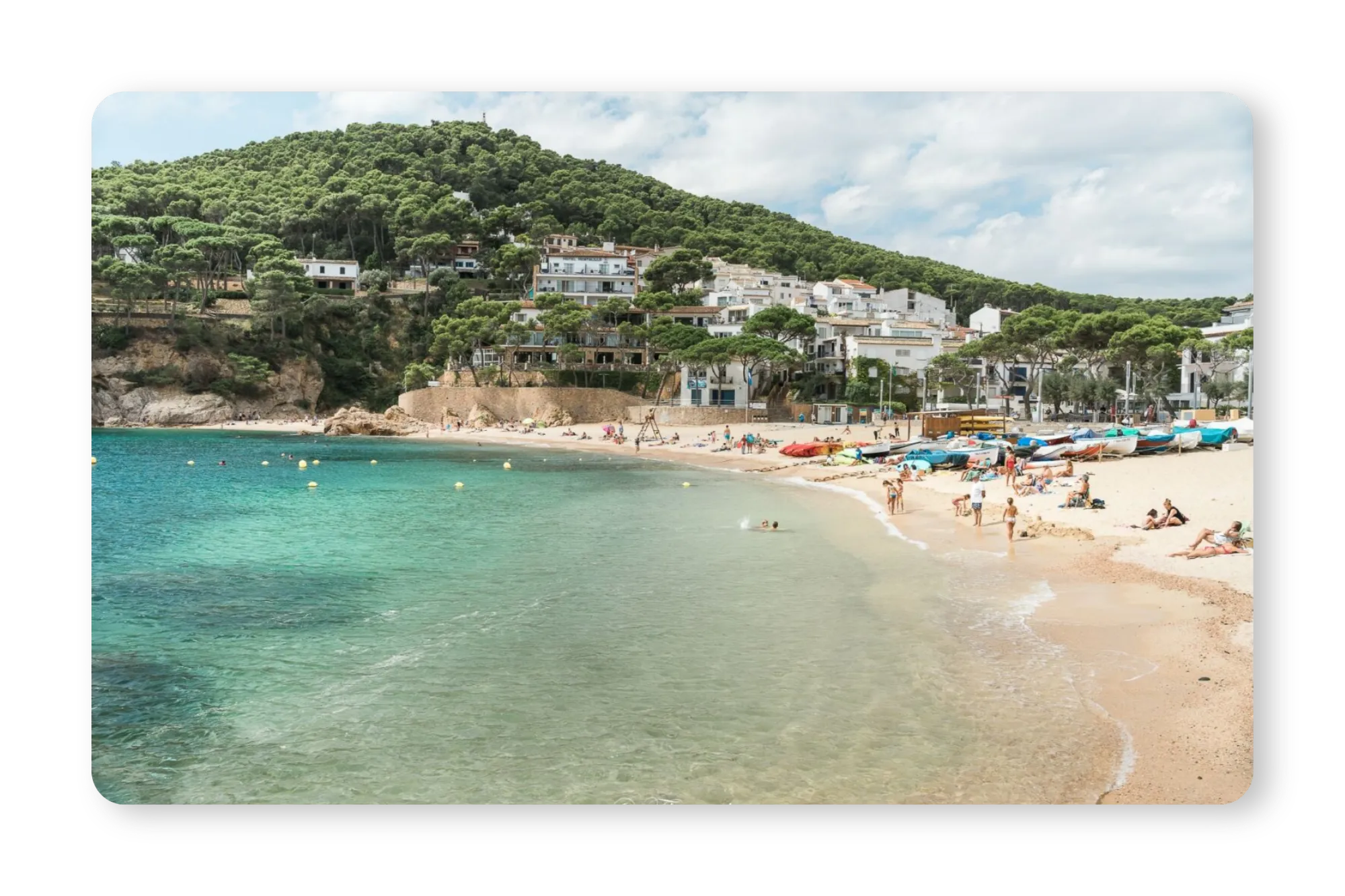 Platja de l’Almadrava à Rosas
