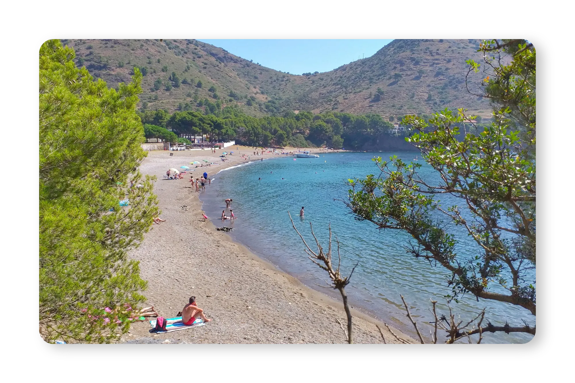 Cala Montjoi près de Rosas